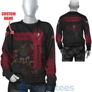 Tampa Bay Buccaneers Mascot Custom Name 3D All Over Printed Shirt Product Photo