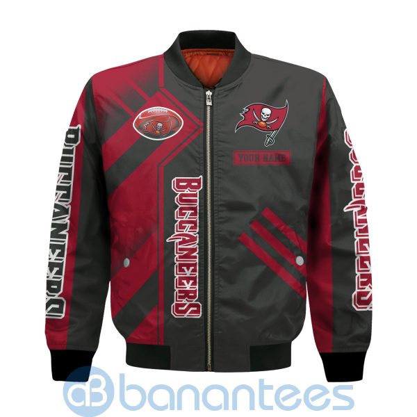 Tampa Bay Buccaneers Super Bowl Champions Custom Name Number Bomber Jacket Product Photo