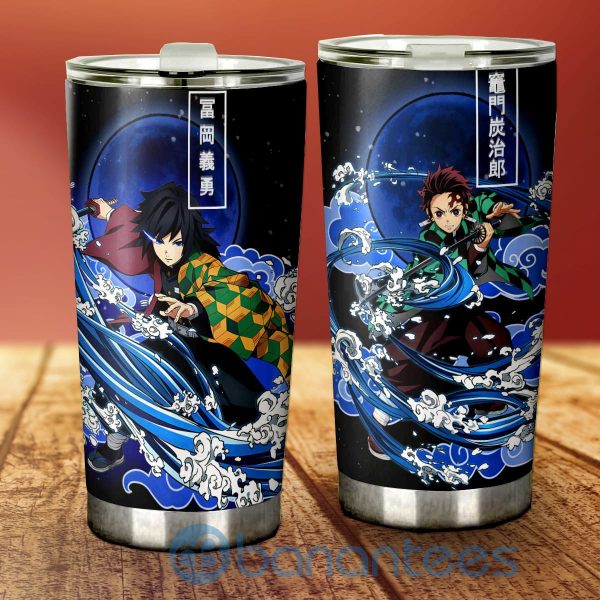 Tanjiro And Giyuu Tumbler Custom Anime Demon Slayer For Fans Product Photo