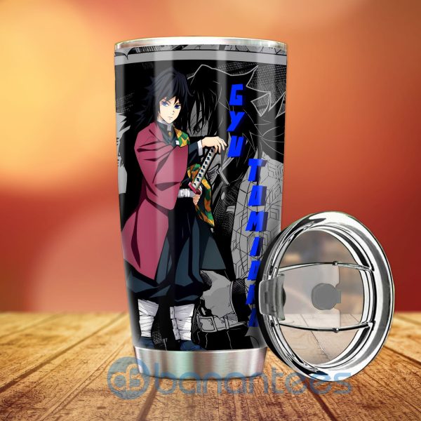 Tanjiro And Giyuu Tumbler Custom Demon Slayer Anime Gifts For Fans Product Photo