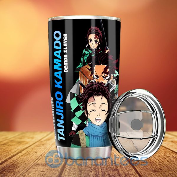 Tanjiro And Inosuke Tumbler Custom Demon Slayer Anime Gifts Idea For Fans Product Photo