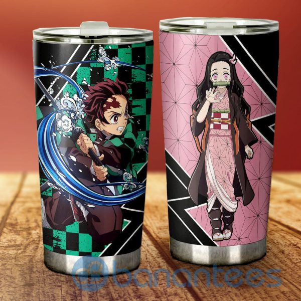 Tanjiro And Nezuko Tumbler Custom Anime Demon Slayer Product Photo