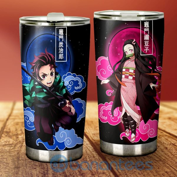Tanjiro And Nezuko Tumbler Custom Anime Demon Slayer For Fans Product Photo