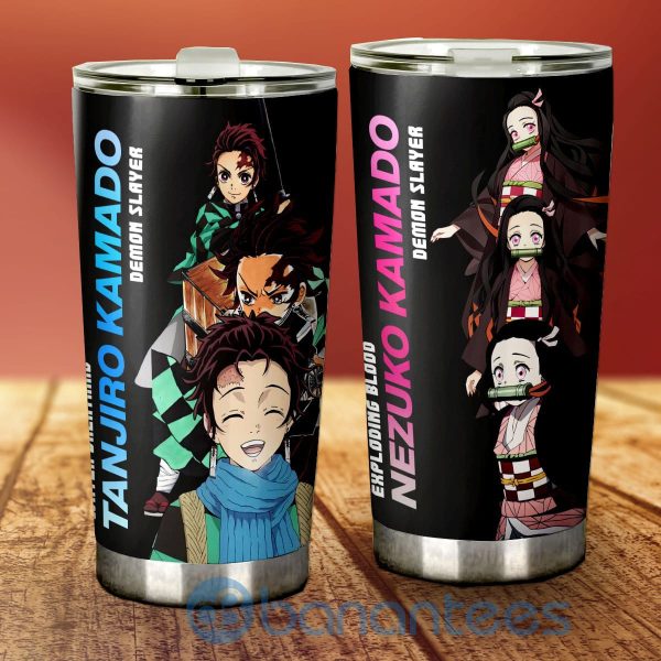 Tanjiro And Nezuko Tumbler Custom Demon Slayer Anime Gifts Idea For Fans Product Photo