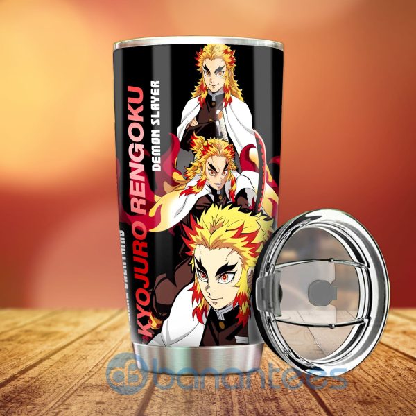Tanjiro And Rengoku Tumbler Custom Demon Slayer Anime Gifts Idea For Fans Product Photo