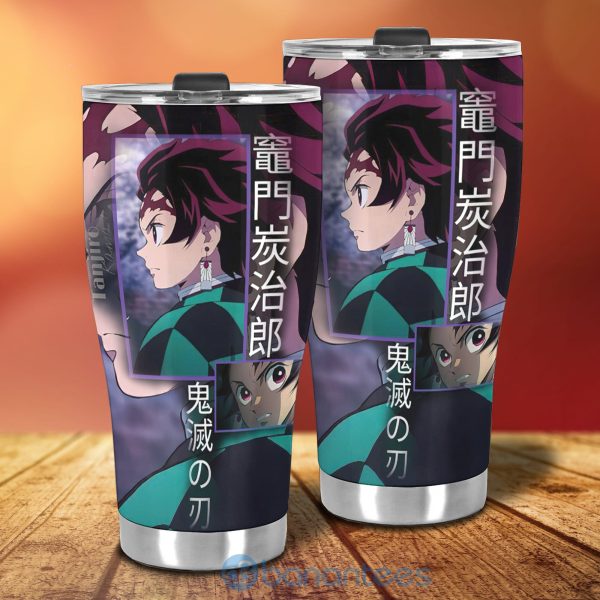Tanjiro Custom Demon Slayers Anime Tumbler Product Photo