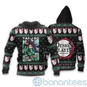 Tanjiro Kamado Christmas Demon Slayer Anime Lover All Over Printed 3D Shirt Product Photo