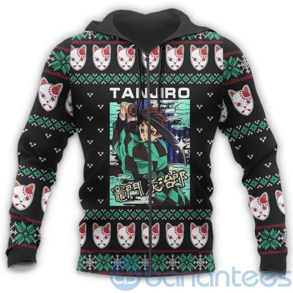 Tanjiro Kamado Christmas Demon Slayer Anime Lover All Over Printed 3D Shirt Product Photo