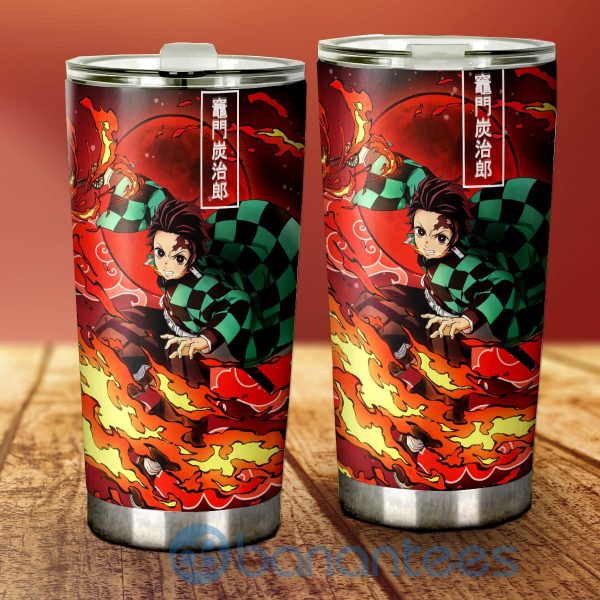 Tanjiro Sun Breathing Custom Demon Slayer Anime Tumbler Product Photo
