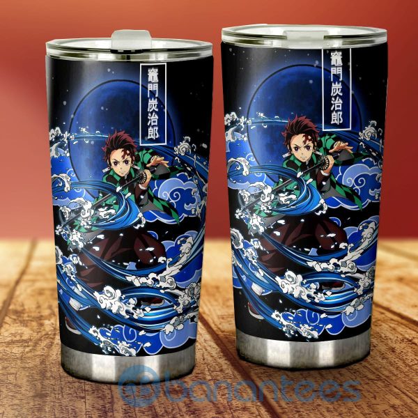 Tanjiro Water Breathing Skill Custom Demon Slayer Anime Tumbler Product Photo