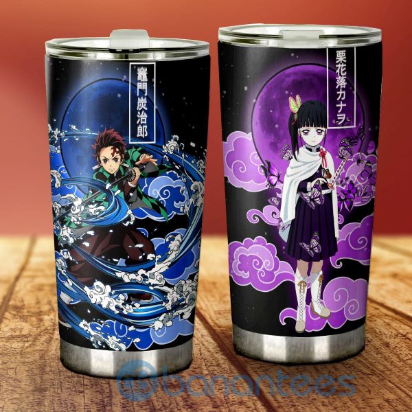 Tanjirou Kamado & Kanao Tsuyuri Custom Demon Slayer Anime Tumbler Product Photo