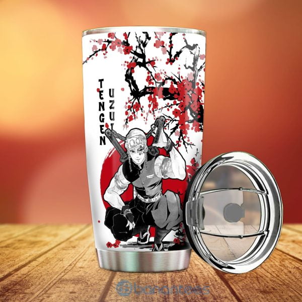 Tengen And Sakura Custom Japan Style Anime Demon Slayer Tumbler Product Photo