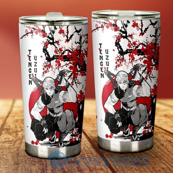 Tengen And Sakura Custom Japan Style Anime Demon Slayer Tumbler Product Photo