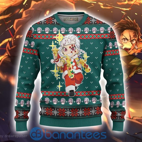 Tengen Uzui Demon Slayer Anime Ugly Christmas Sweater All Over Printed Shirt Product Photo