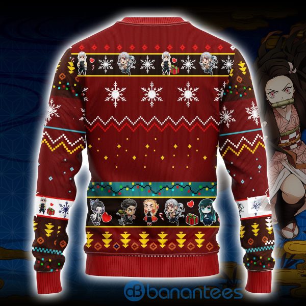 Tengen Uzui Demon Slayer Anime Ugly Christmas Sweater All Over Printed Shirt Product Photo