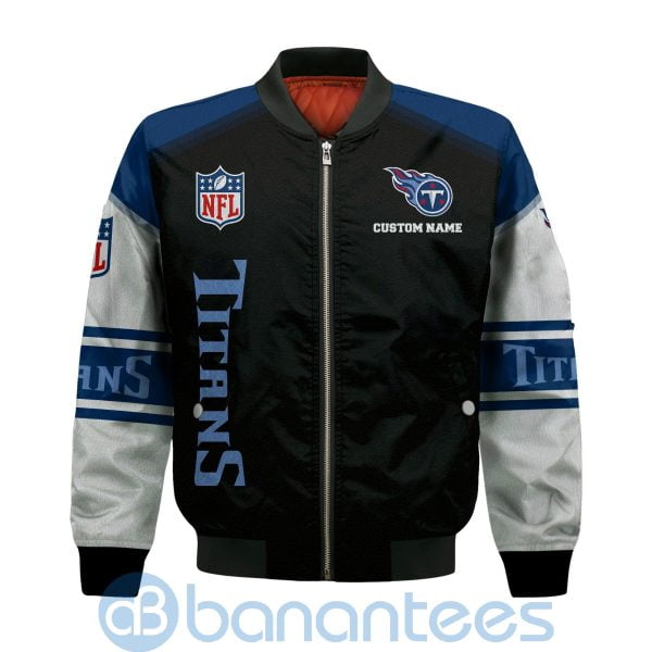 Tennessee Titans Custom Name Bomber Jacket Product Photo