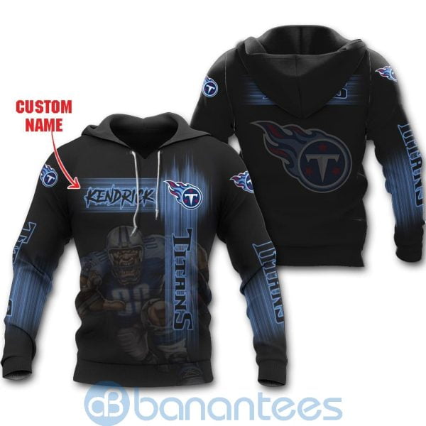 Tennessee Titans Mascot Custom Name 3D All Over Printed Shirt Product Photo