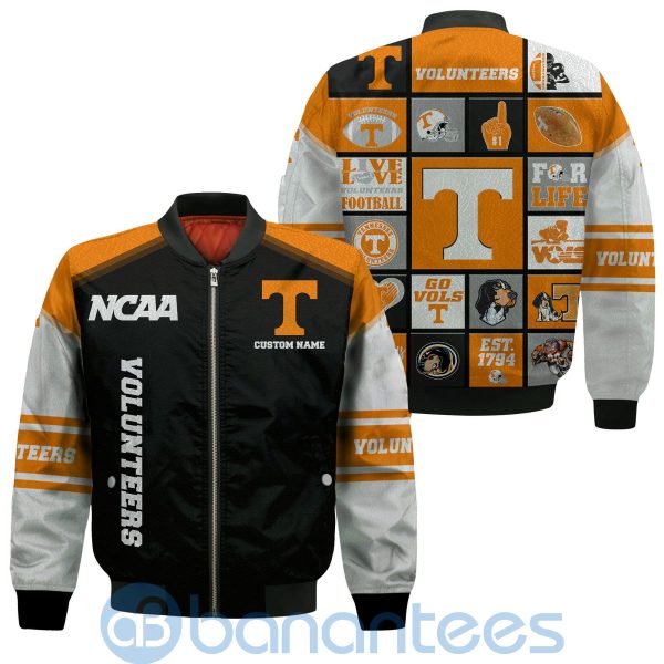 Tennessee Volunteers Custom Name Bomber Jacket Product Photo