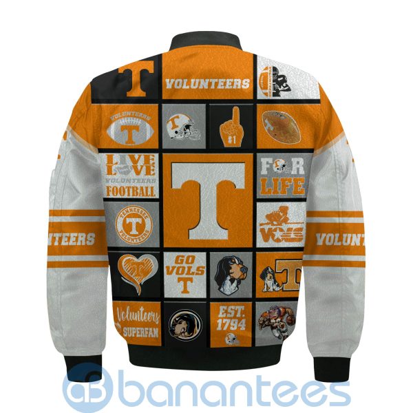 Tennessee Volunteers Custom Name Bomber Jacket Product Photo