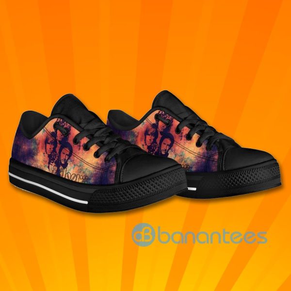 The Doors Lovely Design Graphic Low Top Canvas Shoes Product Photo