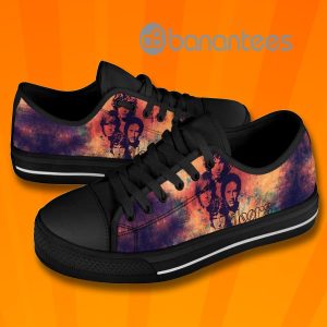 The Doors Lovely Design Graphic Low Top Canvas Shoes Product Photo