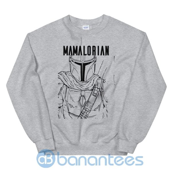 The Mamalorian Best Gift For Mother Sweatshirt Product Photo