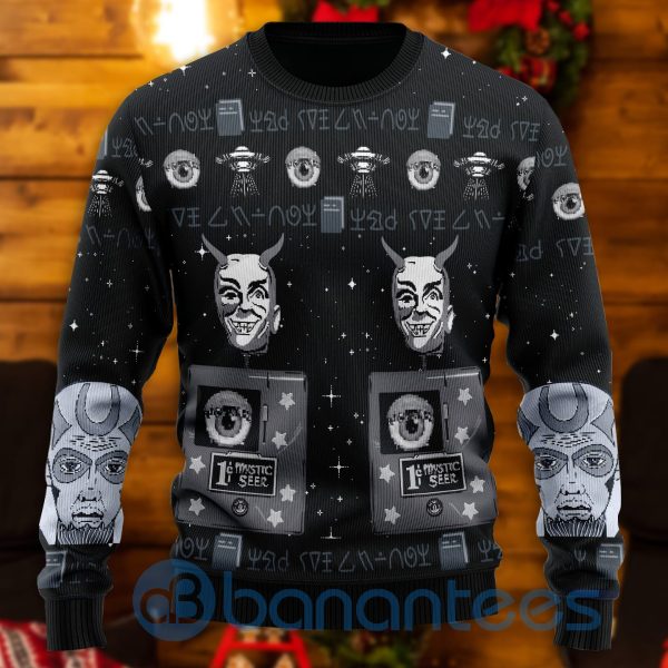 The Twilight Zone All Over Printed Ugly Christmas Sweater Product Photo