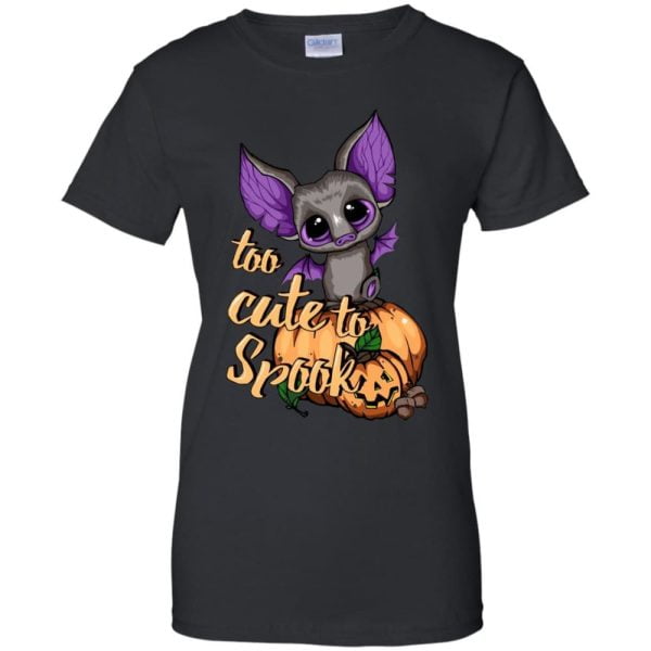 Too Cute To Spook Pumpkin Happy Halloween T Shirt Hoodie Sweatshirt Product Photo