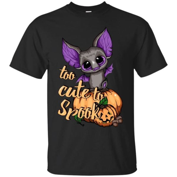 Too Cute To Spook Pumpkin Happy Halloween T Shirt Hoodie Sweatshirt Product Photo