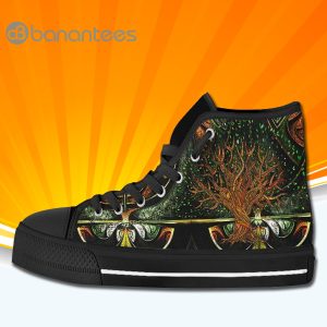 Tree Of Life High Top Canvas Shoes Sneakers For Men And Women Product Photo