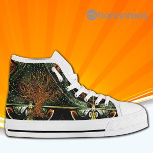 Tree Of Life High Top Canvas Shoes Sneakers For Men And Women Product Photo