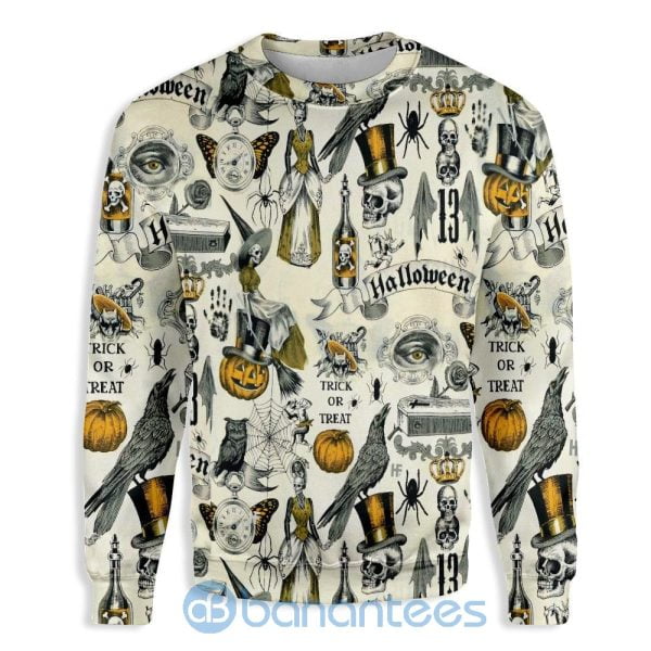 Trickery Halloween Best Gift Ugly Christmas 3D Sweater Product Photo