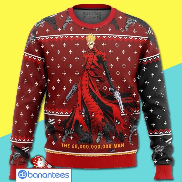 Trigun Vash The Stampede Premium Full Print Ugly Christmas Sweater Product Photo