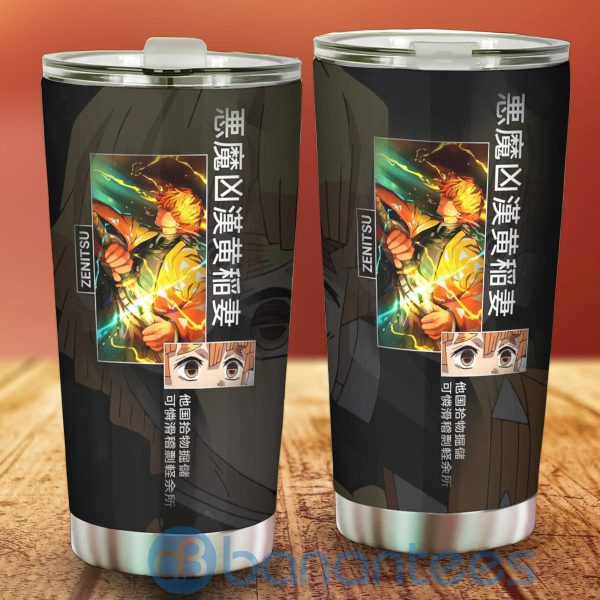 Tumbler Zenitsu Custom Demon Slayers Anime For Fans Product Photo