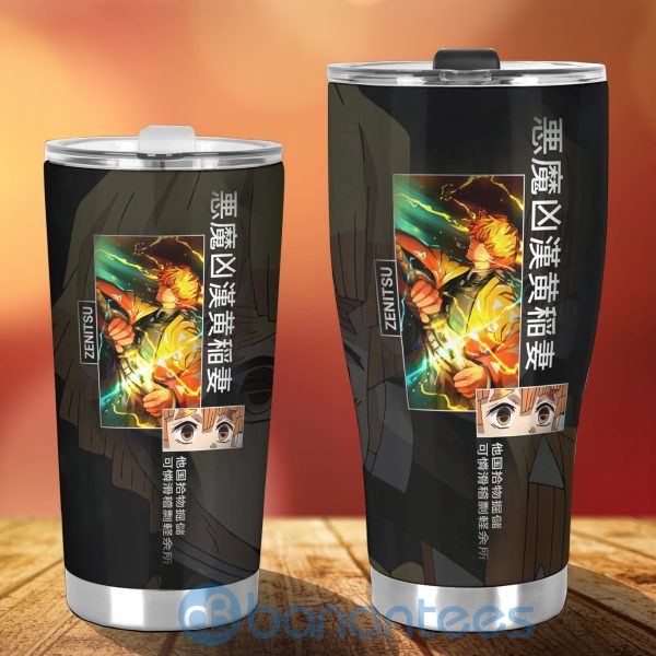 Tumbler Zenitsu Custom Demon Slayers Anime For Fans Product Photo