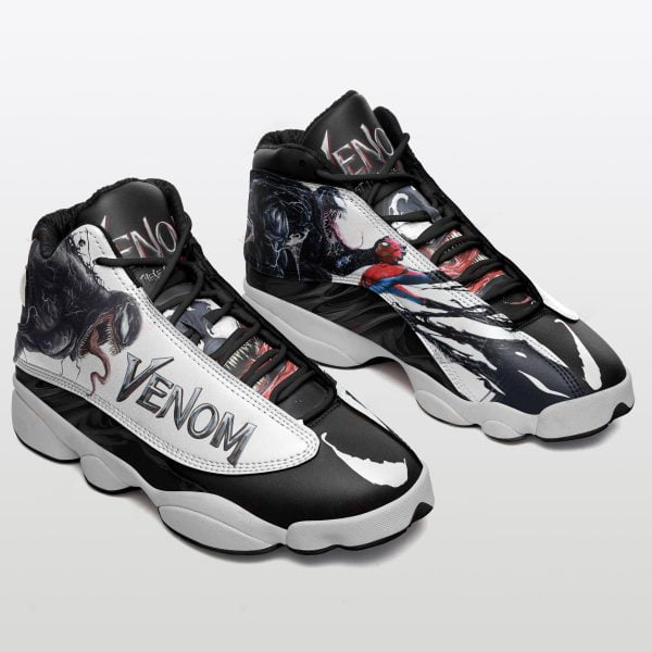 Venom Movie Lover Air Jordan 13 Shoes For Men And Women - Women's Air Jordan 13 - Black