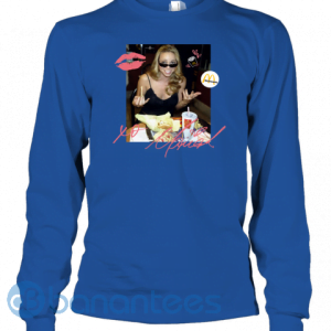 vi3h mariah carey mcdonalds shirt 2021 long sleeve tee 14 front royal 480px 1 300x300 image Mariah Carey And McDonalds Shirt Product Photo