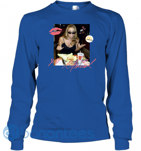 vi3h-mariah-carey-mcdonalds-shirt-2021-long-sleeve-tee-14-front-royal-480px-2.png Mariah Carey And McDonalds T Shirt Product Photo