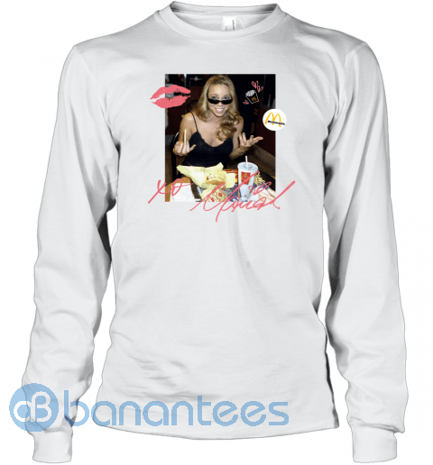 vi3h-mariah-carey-mcdonalds-shirt-2021-long-sleeve-tee-14-front-white-480px-2.png Mariah Carey And McDonalds T Shirt Product Photo