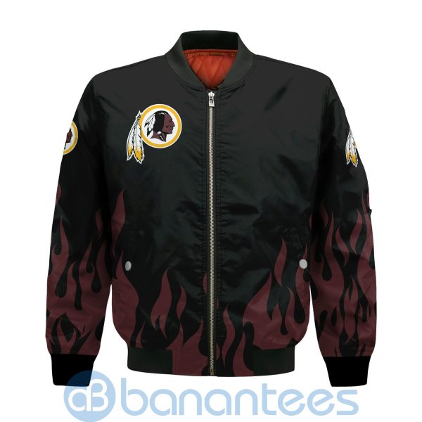 Washington Redskins Football Team Logo Disney Mickey Custom Name Bomber Jacket Product Photo
