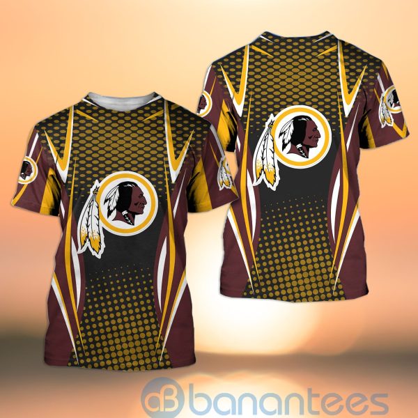 Washington Redskins NFL American Football Sporty Design 3D All Over Printed Shirt Product Photo