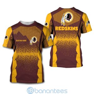Washington Redskins NFL Football Team Logo Custom Personalized With Name 3D All Over Printed Shirt Product Photo