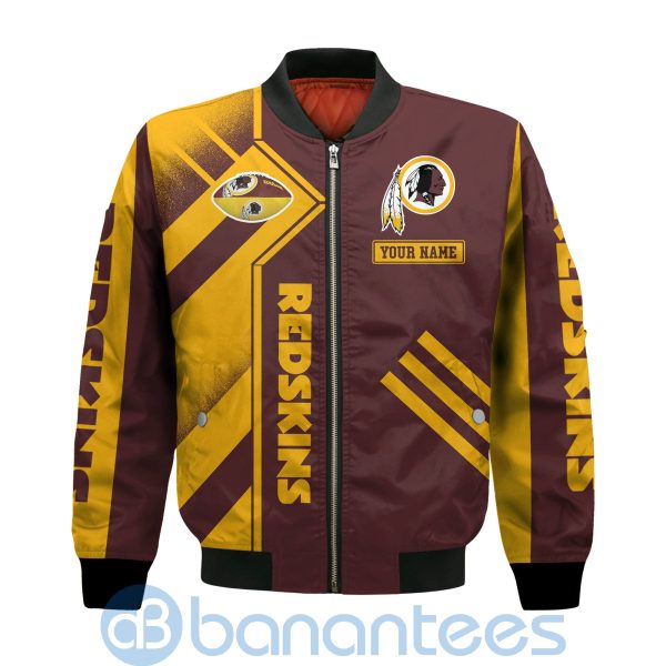Washington Redskins Super Bowl Champions Custom Name Number Bomber Jacket Product Photo