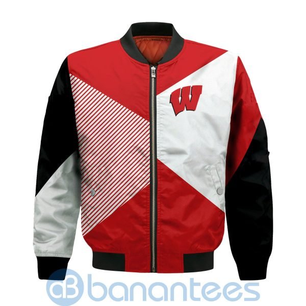 Wisconsin Badgers Damn Right I Am Wisconsin Fan Now And Forever Bomber Jacket Product Photo