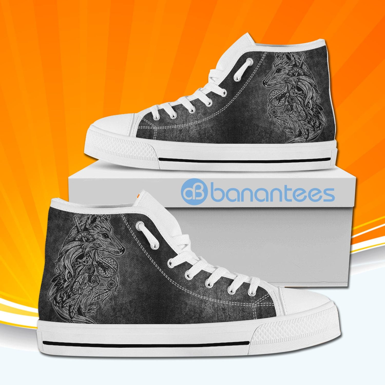 wolf-dream-catcher-high-top-canvas-shoes-sneakers-for-men-and-women-2-TuTbq.jpg Wolf Dream Catcher High Top Canvas Shoes Sneakers For Men And Women Product Photo