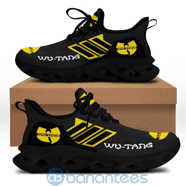 Wu Tang Max Soul Shoes Black Striped For Men And Women Black Product Photo