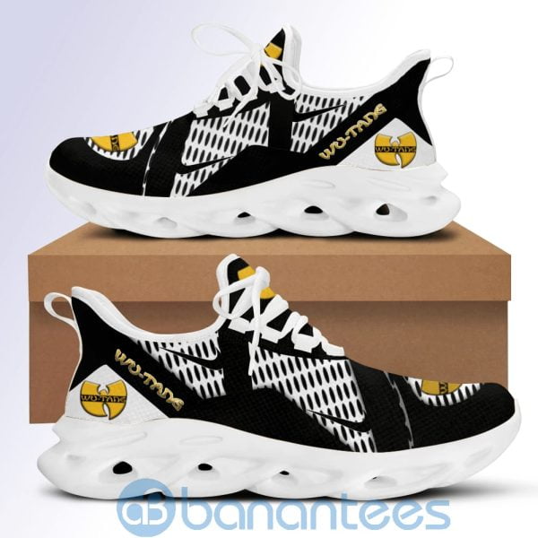 Wutang Clan Fans Black And White Max Soul Shoes For Men And Women Product Photo