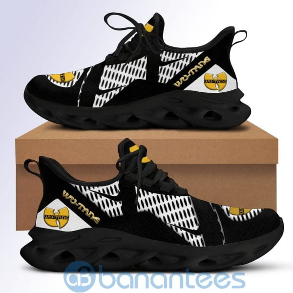 Wutang Clan Fans Black And White Max Soul Shoes For Men And Women Product Photo