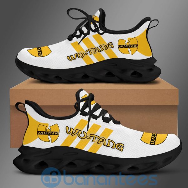 Wutang Clan Fans Max Soul Yellow Striped Shoes For Men And Women Product Photo