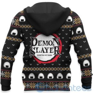 Zenitsu Agatsuma Christmas Demon Slayer Anime Lover All Over Printed 3D Shirt Product Photo